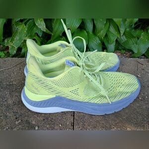 Dansko Womens Peony Yellow Mesh Walking Tennis Shoes Sz 41